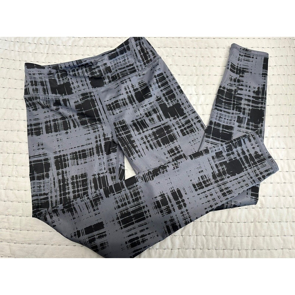 Z By Zella Girls Leggings Gray & Black Size Large 10-12 Youth